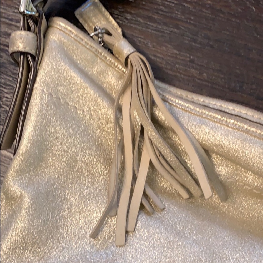 Coach Metallic Leather Boho Bag - Picture 2 of 8